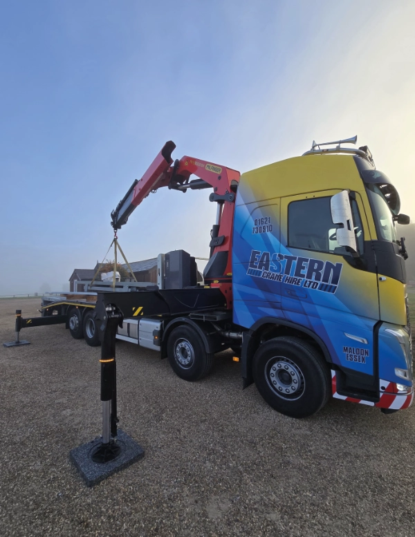 Volvo FH 460 with Palfinger HIAB