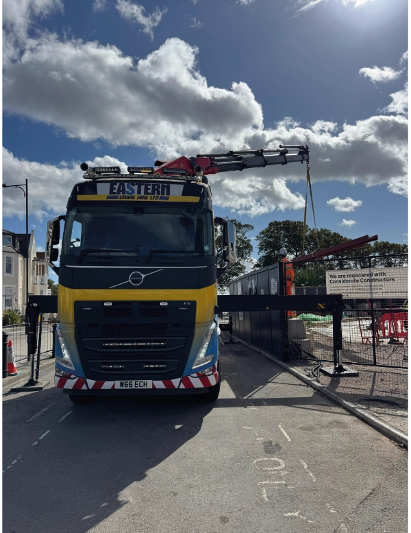 Volvo FH 460 with Palfinger HIAB